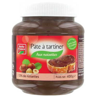 Belle France Hazelnut Spread 400g Jar
