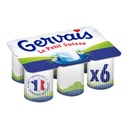 Gervais natural petits suisses 9.5% fat 6x60g
