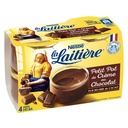 LA LAITIERE Petit Pot de Crème CHOCOLAT STD 4x100G