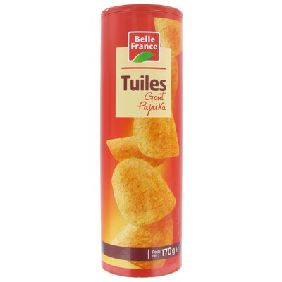 TUBO PAPRIKA BISCUITS 170G BF