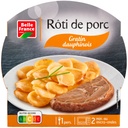 ROTI DE PORC GRATIN DAUPHINOIS BF BQ + FOUR 300 G 