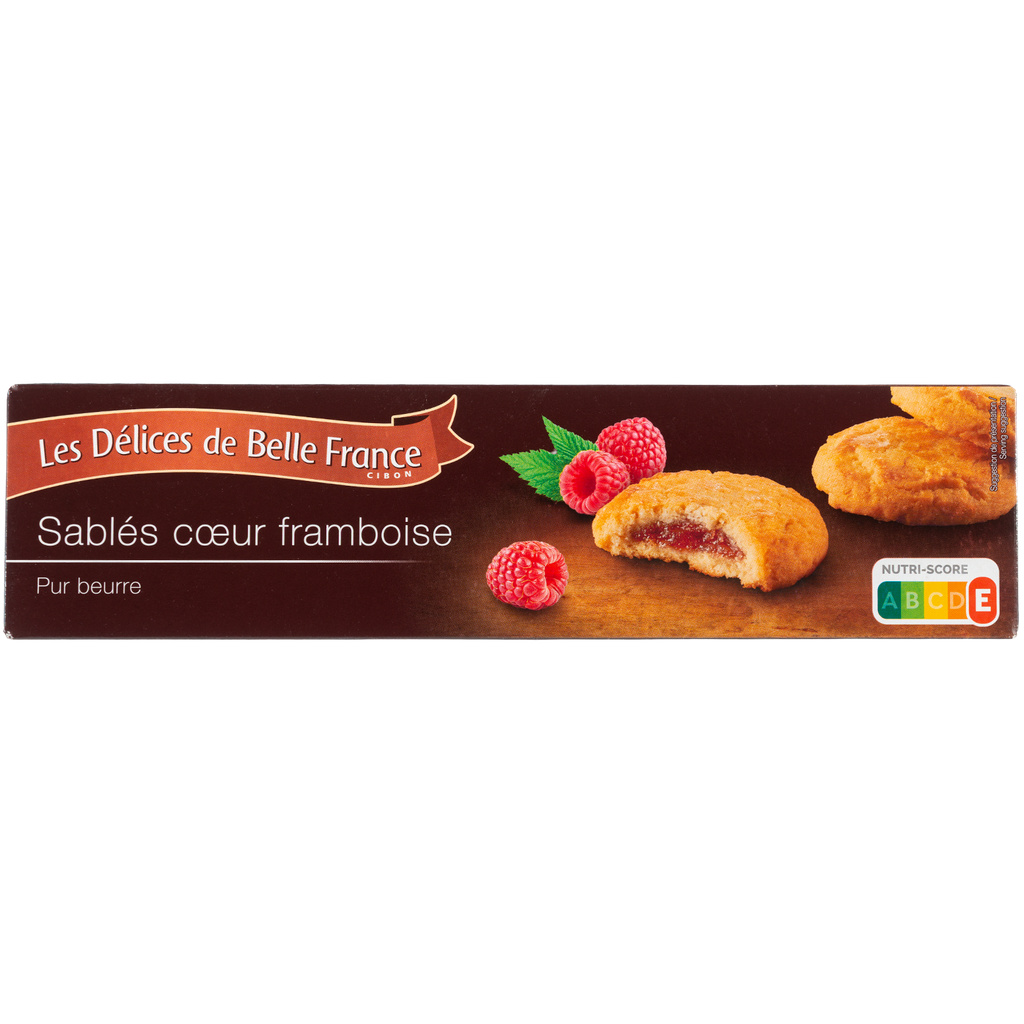 Shortbread Biscuit with Raspberry Filling DBF 100g