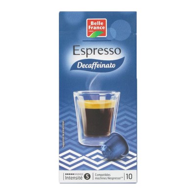 ESPRESSO DECAFFEINATO BF X 10 ALUMINIUM CAPSULES 52 G