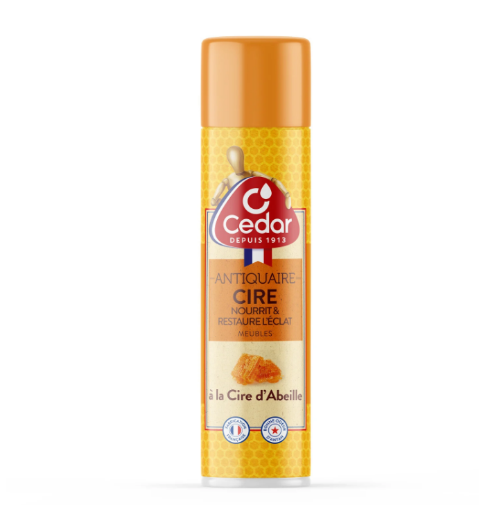 O'Cedar Antiquaire Aérosol Cire d'Abeille 300ml
