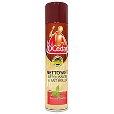 O'CEDAR Aérosol Dépoussiérant Multi-Surfaces Tous Bois 300ml