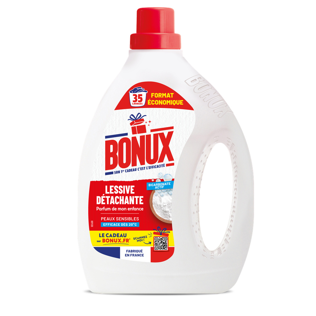 Bonux Liquid Laundry Detergent Original Bottle 35 Washes 1.575L