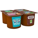 LES 2 VACHES CREMEUH BIO CHOCOLAT 95GX4