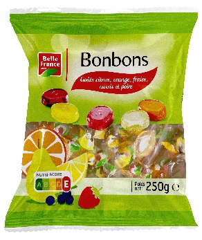 250g Belle France Fruit-Tangy Bonbons