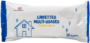 X50 LINGETTES MULTI USAGES CITRON ECOPRI