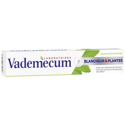 75ML DENTIFRICE BLANCH/PLANTES VADEMECUM