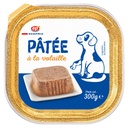 Pâtée à la Volaille pour Chien Barquette 300g