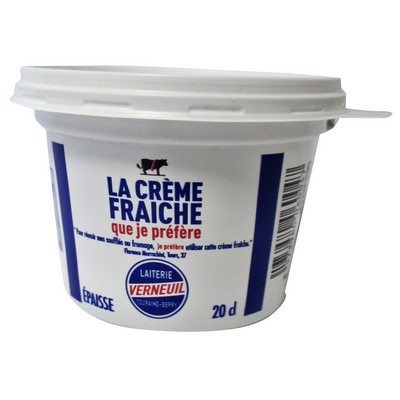 VERNEUIL Thick Crème Fraîche 20cl Pot