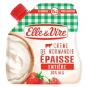 ELLE & VIRE Full-Fat Thick Cream 30% Fat Pouch 324g
