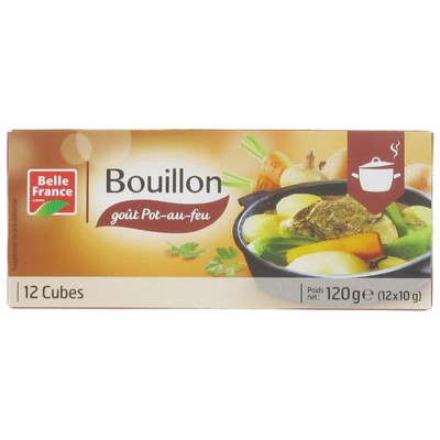 Pot-au-Feu Broth x12 Belle France 120g