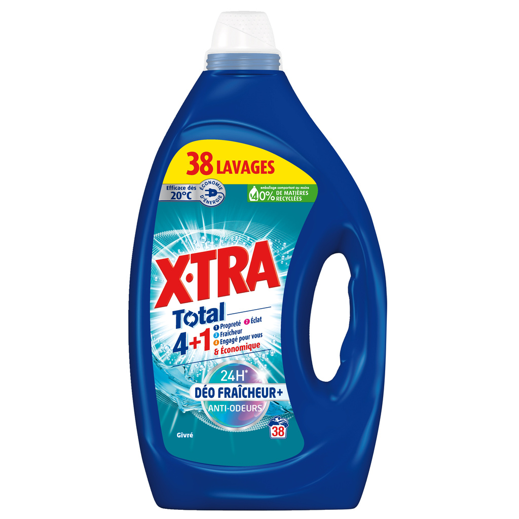 XTra Total Deo Fraîcheur+ Icy 38 Lavages