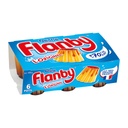 Flanby Vanilla with Caramel Sauce 6x100g