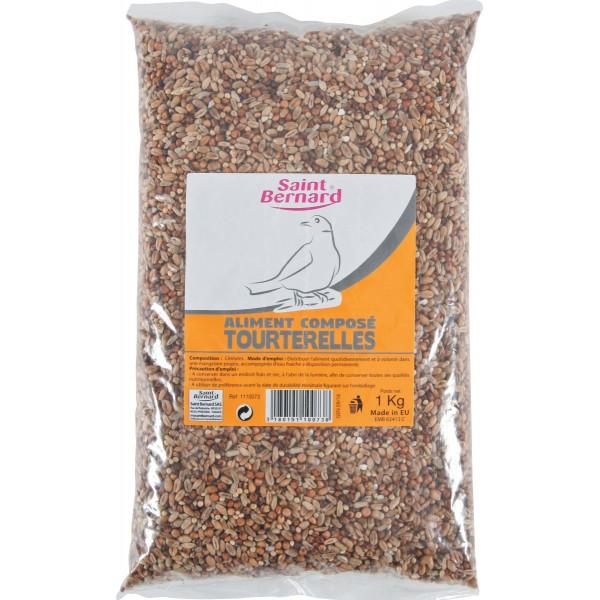 1KG ALIMENT TOURTERELLE  ST BERNARD