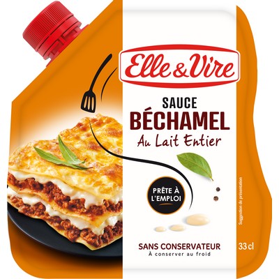 ELLE & VIRE SAUCE BECHAMEL POCHE 33CL