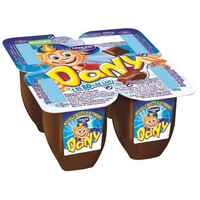 Dany Flan chocolat 4x100g