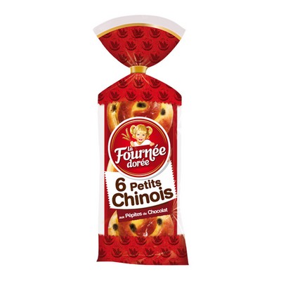 300G X6 CHINOIS PEPITES CHOCO LFD