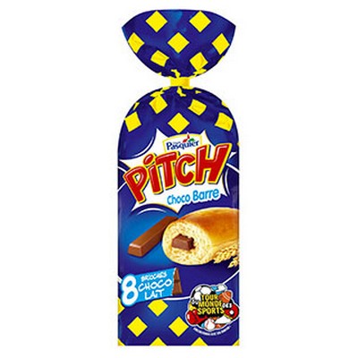 PITCH BRIOCHE DARK CHOCOLATE BAR x8