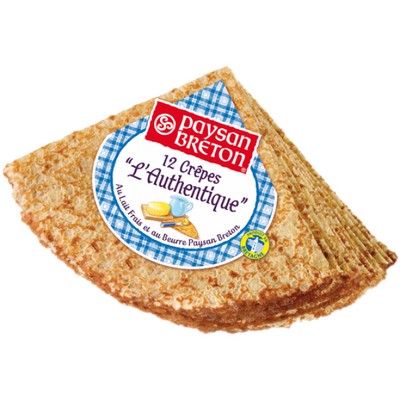 12 Authentic Breton Crêpes 375g