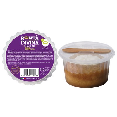 130g Pot Rum Baba Bonta Divina