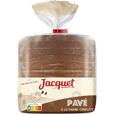 Wholegrain Bread Loaf 350g Jacquet