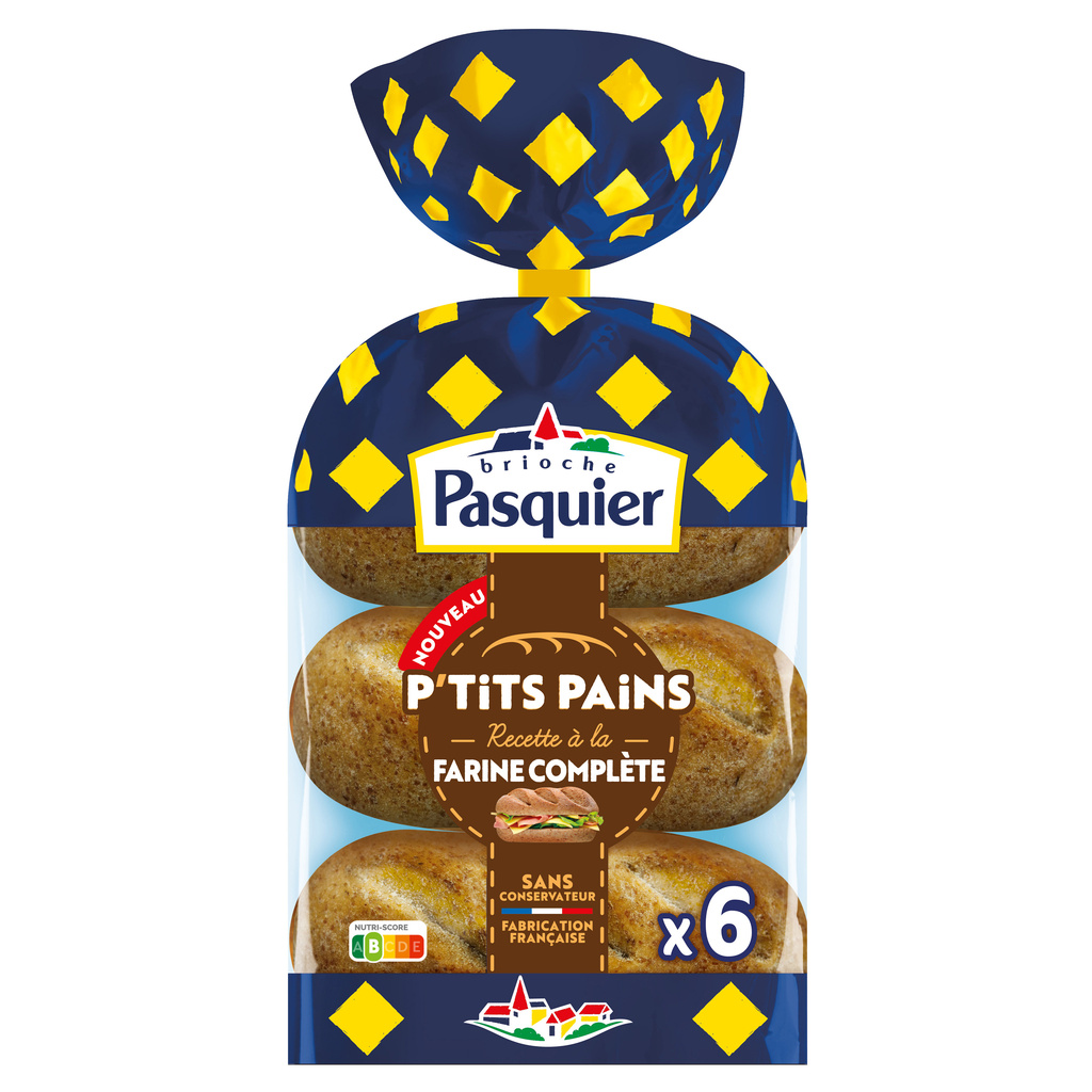 P'TITS PAINS A LA FARINE COMPLETE