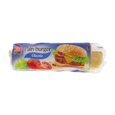 Hamburger Buns x6 BF 300g Pack