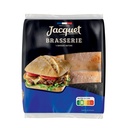Plain Brasserie Burger Buns No Added Sugar x4 330g Jacquet