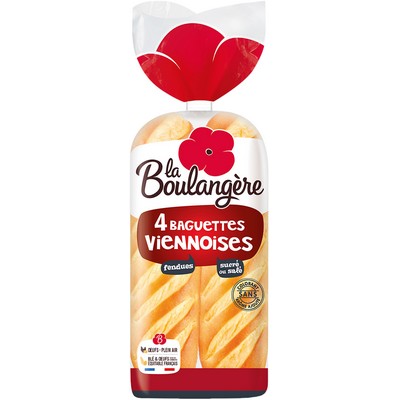 4 Viennese Baguettes 340g