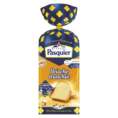 Sliced Plain Brioche 450g