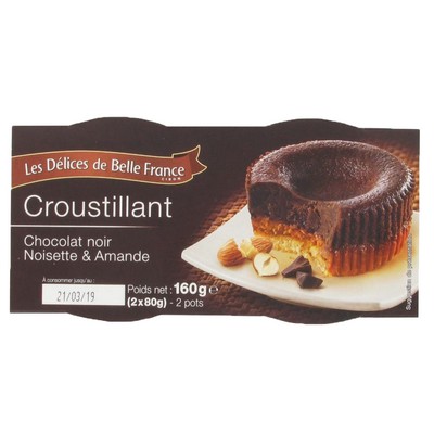 Crispy Chocolate Hazelnut Almond DBF Box 2 x 80g