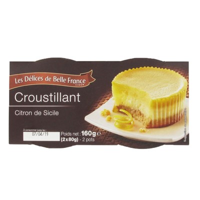 Sicilian Lemon Crisp DBF Pack 2 x 80g