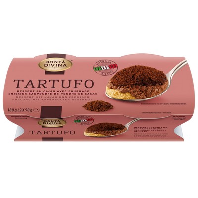 Bonta Divina Tartufo Dessert 2x90g Cups