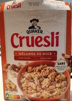 Quaker Cruesli Céréales Mélange de Noix 450g