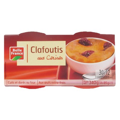 Cherry Clafoutis BF Pot 4 x 85 g