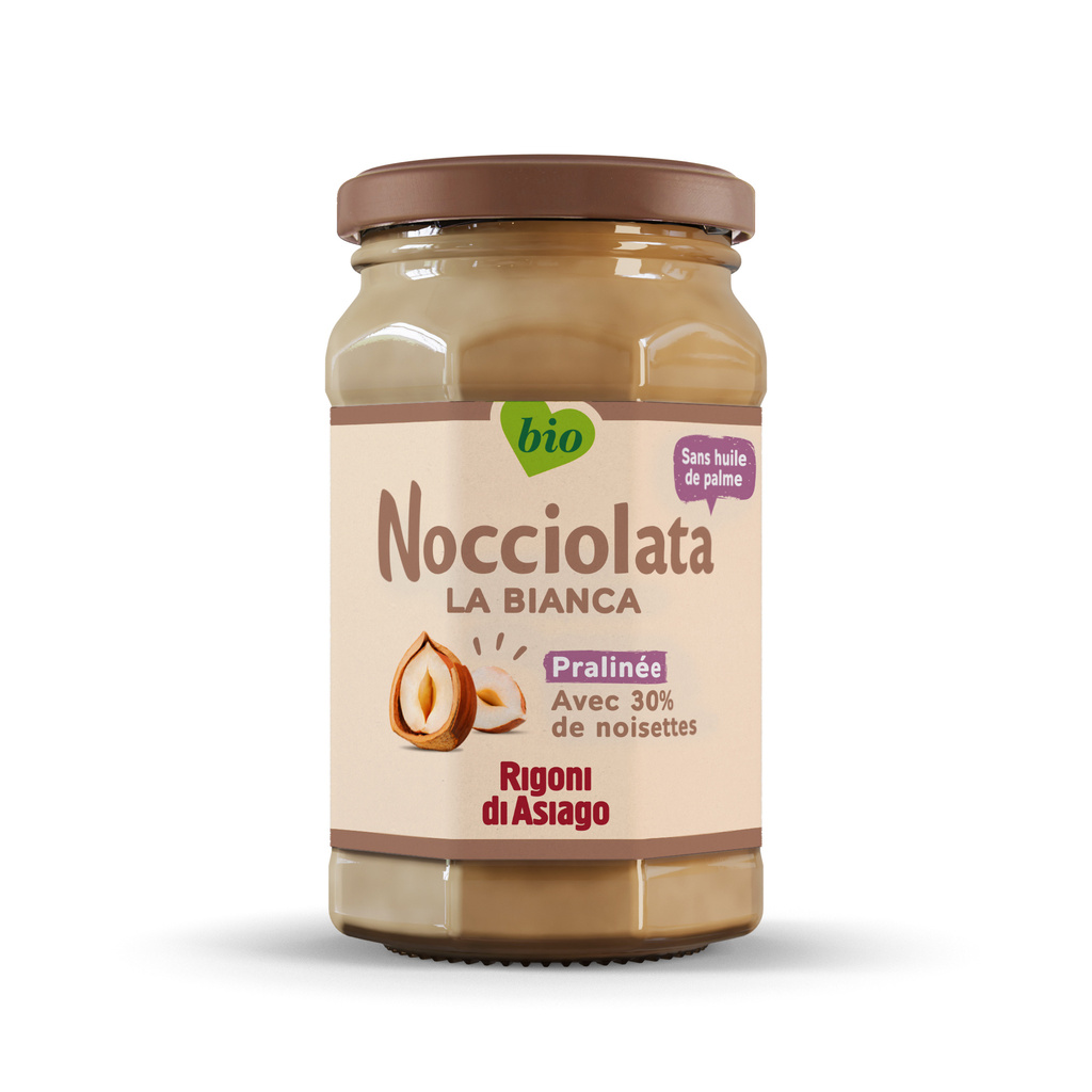 Nocciolata Bianca Organic Hazelnut Spread 250g