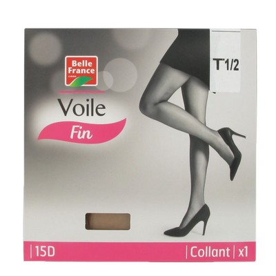 Sheer Tights Elastane 15DEN Natural Size 1/2S