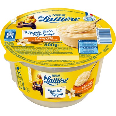 LA LAITIERE Vanilla Rice Pudding 1x500G