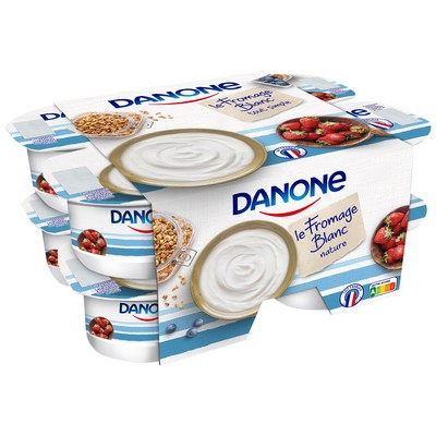 Danone Natural Fromage Blanc 3.2% Fat 8x100g