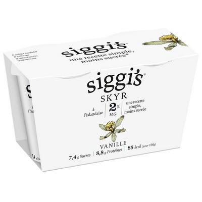 SIGGI’S SKYR VANILLE 2X140G