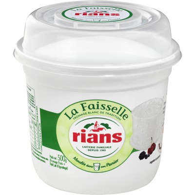 500G FAISSELLE RICHE PROTEINES RIANS