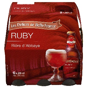 6X25CL BIERE ABBAYE RUBY 5[ DBF