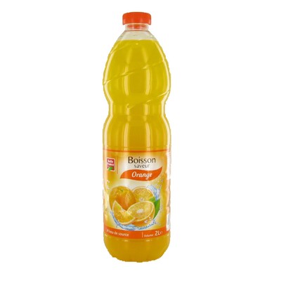 Orange Fruit Drink Belle France PET Bottle 2L