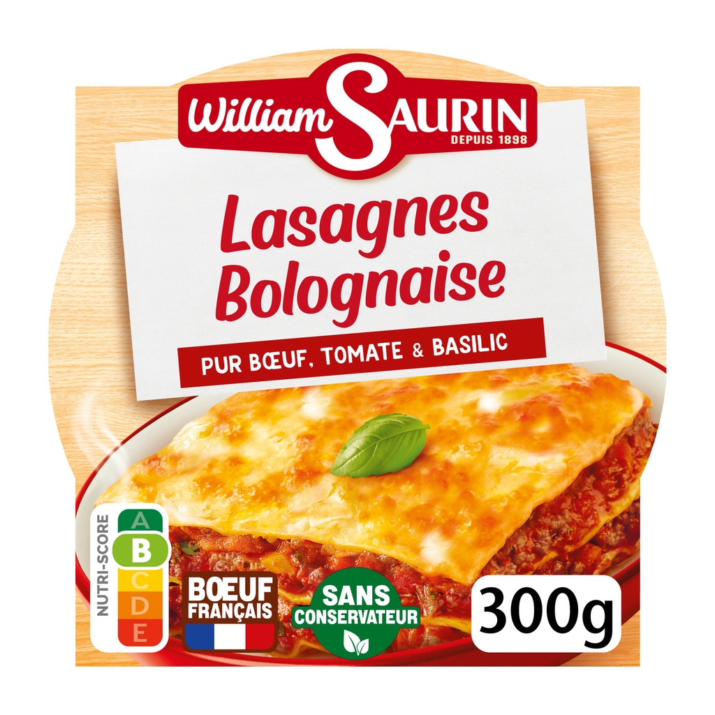 300g Beef Bolognese Lasagne