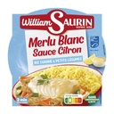 WILLIAM SAURIN - White Hake with Lemon Sauce, Seasoned Rice & Vegetables 300g
