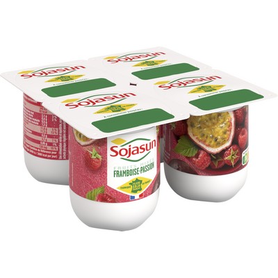 SOJASUN FRAMBOISE PASSION 4X100G