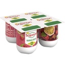 SOJASUN RASPBERRY PASSIONFRUIT 4X100G